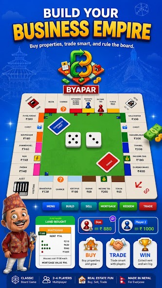 Byapar gameplay - Build your business empire