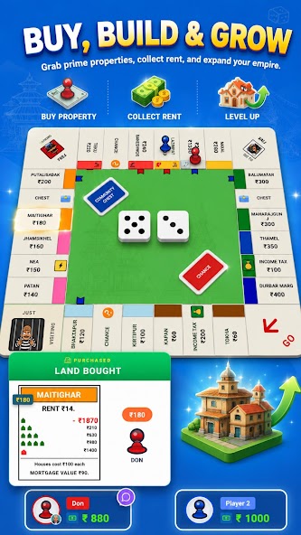 Byapar gameplay - Regional boards
